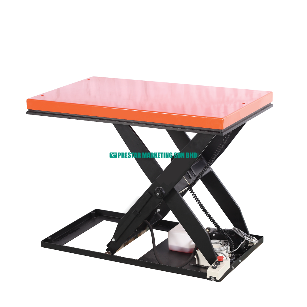 Durable table lifter Malaysia and pallet lifter rental for material handling