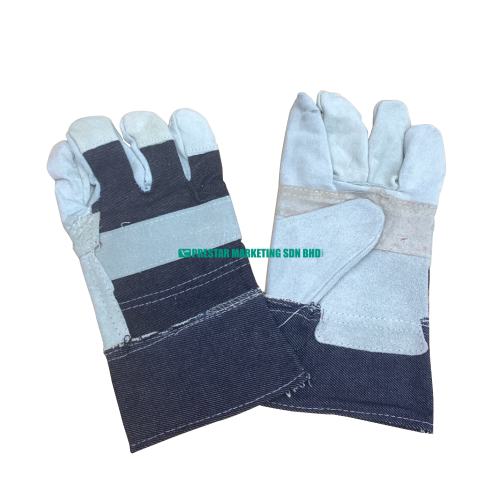 Leather Gloves Flame Resistant Denim