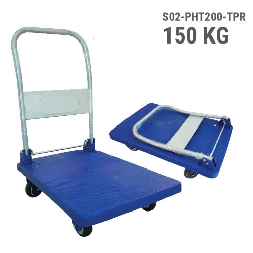 stocky foldable plastic trolley