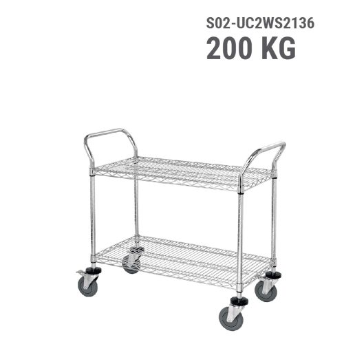 wire chrome trolley-02